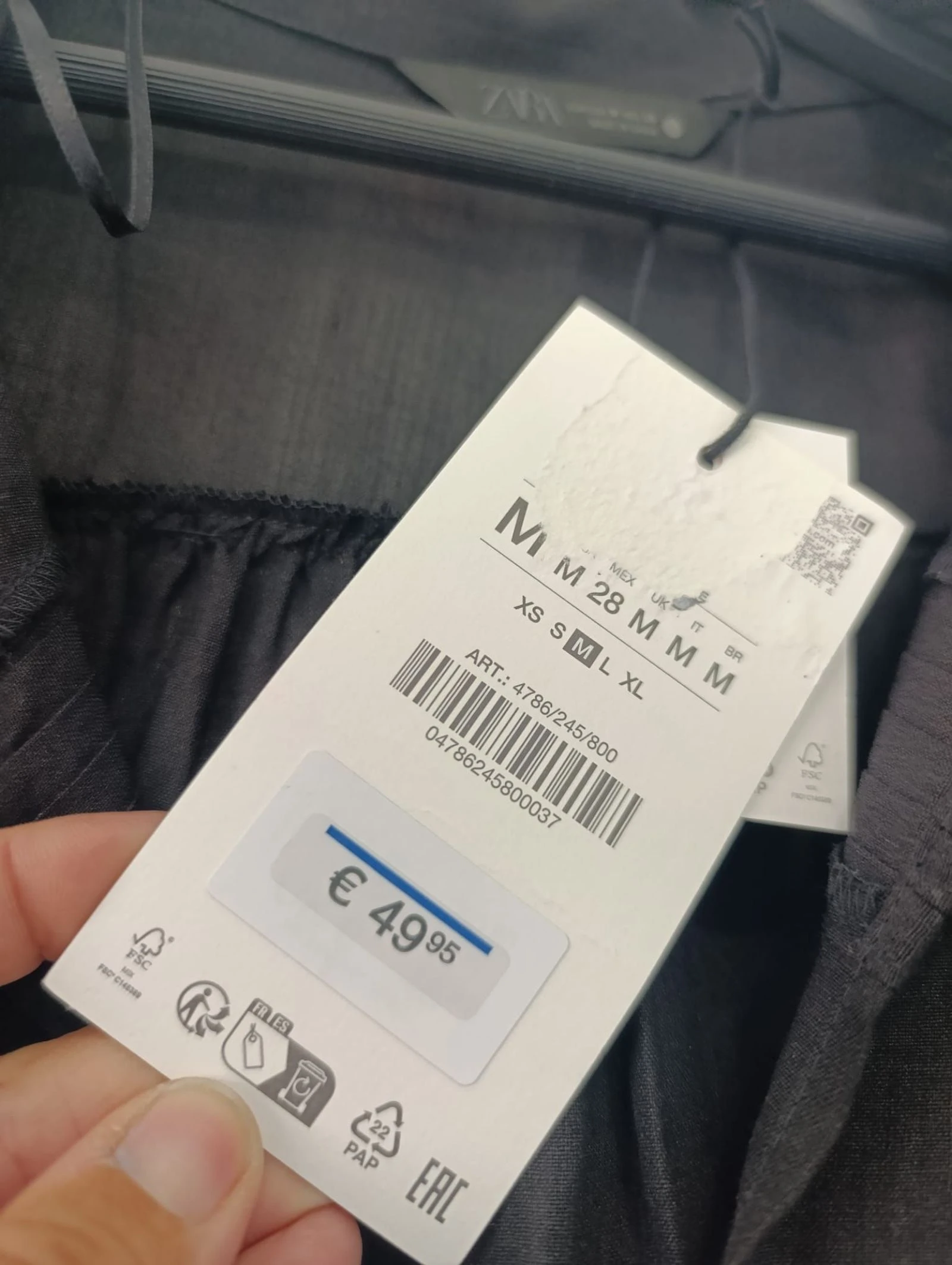 Blusa fresquita Zara talla M  – photo 6